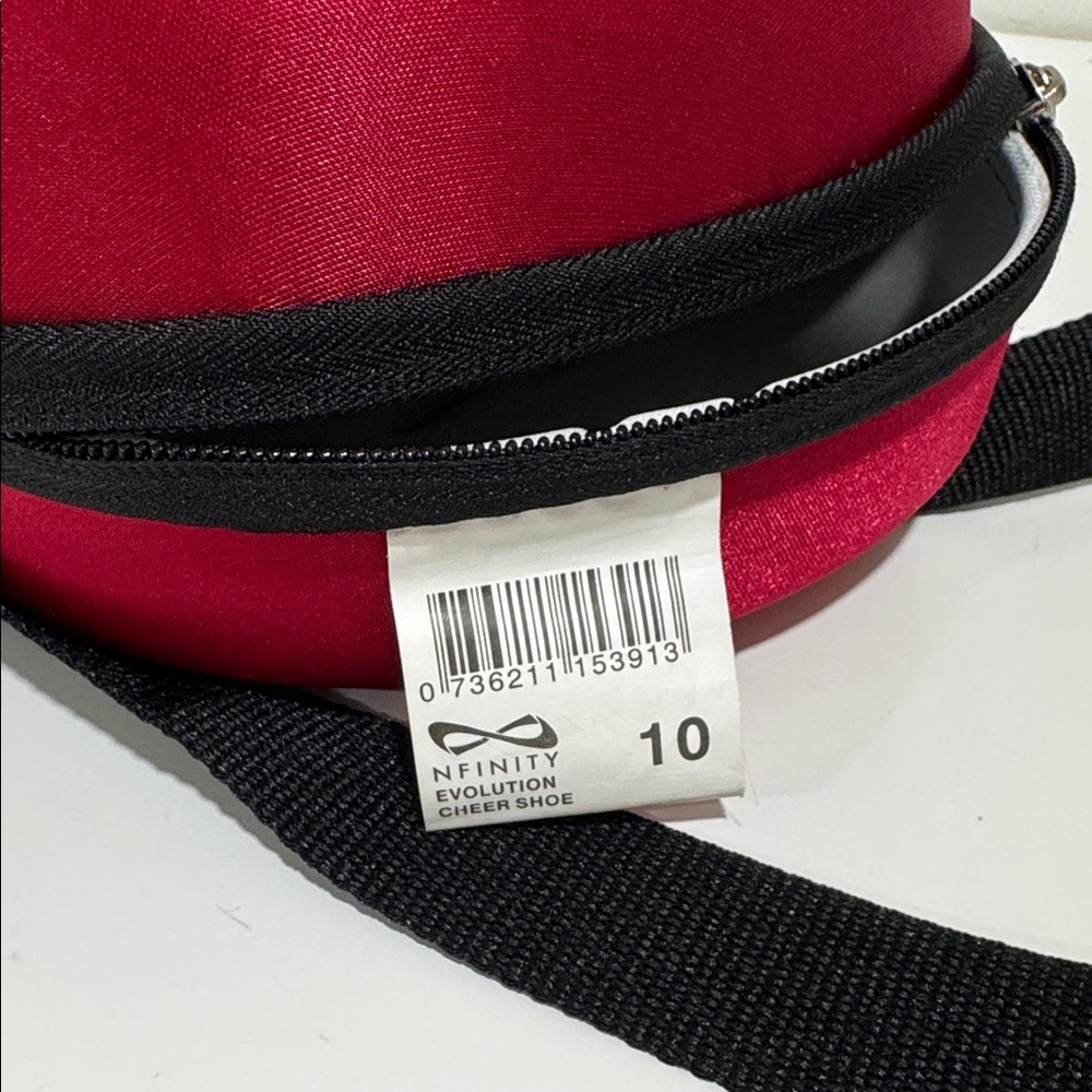 Nfinity Vibrant Red Shoe Case Euc - image 4